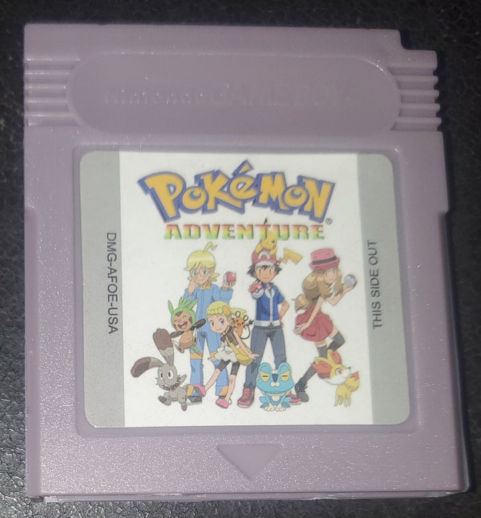 Pokemon Adventure GBC ROM Hack Video Game Boy Color Custom by VintageVideoGameStore
