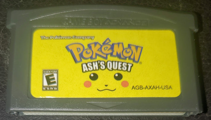 Pokemon Ash's Quest GBA ROM Hack Video Game Custom Gameboy Advance by VintageVideoGameStore