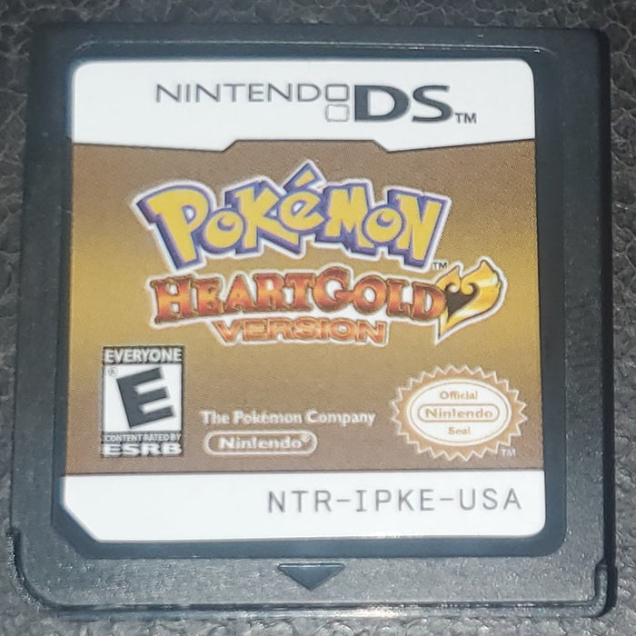 Pokemon HeartGold NDS Video Game Cartridge Nintendo DS 2010 by VintageVideoGameStore