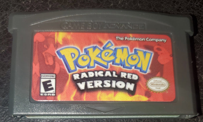 Pokemon Radical Red 4.1 GBA ROM Hack Video Game Boy Advance Custom by VintageVideoGameStore