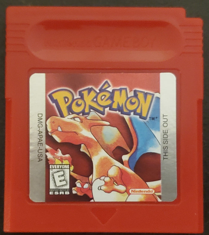 Pokemon Red GB Video Game Cartidge Game Boy 1998 by VintageVideoGameStore