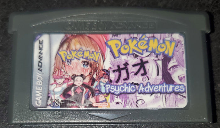 Pokemon Psychic Adventures GBA ROM Hack Custom Video Game Boy Advance by VintageVideoGameStore