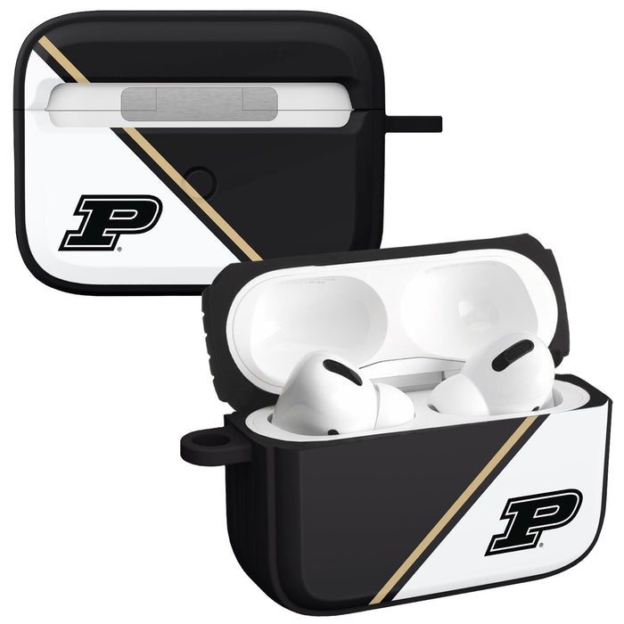 Purdue Boilermakers HDX Champion Series Apple AirPods Pro 1 & 2 Case Cover by Affinity Bands