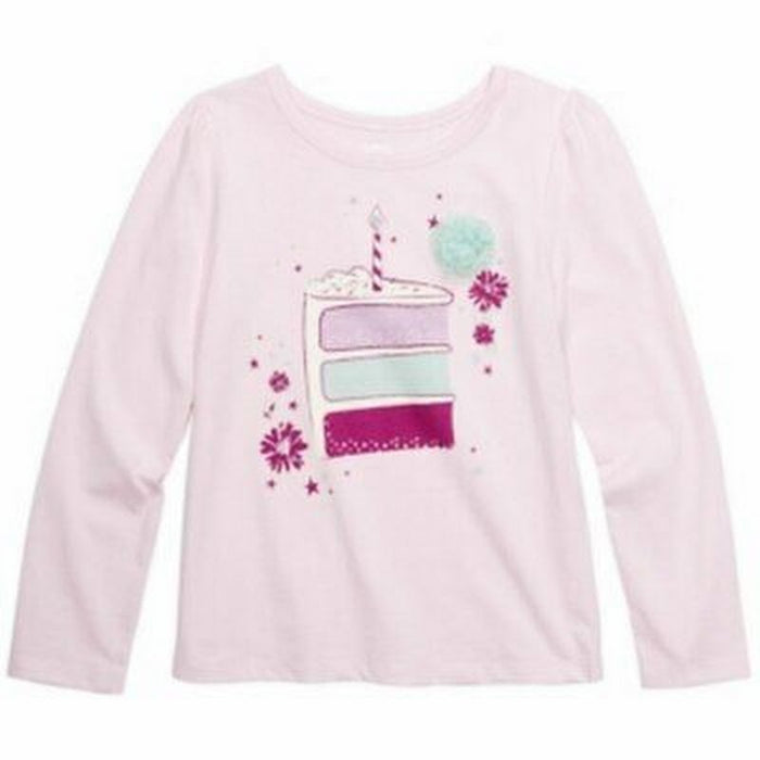 Epic Threads Little Girls Cake Slice T-Shirt by Vanessa Jane