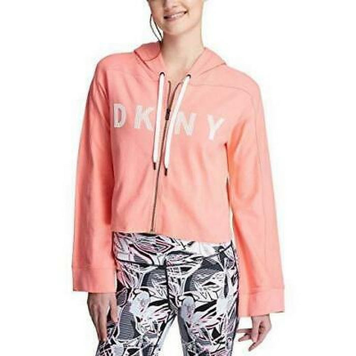 DKNY Sport Womens Running Fitness Hoodie, Size Large by Vanessa Jane