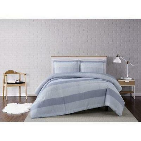 Truly Soft Multi Horizontal Stripe 3-PC. Comforter Set – King / Cal King by Vanessa Jane