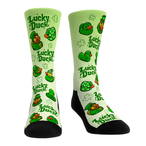 St. Patrick's Day - Lucky Duck by Rock 'Em Socks