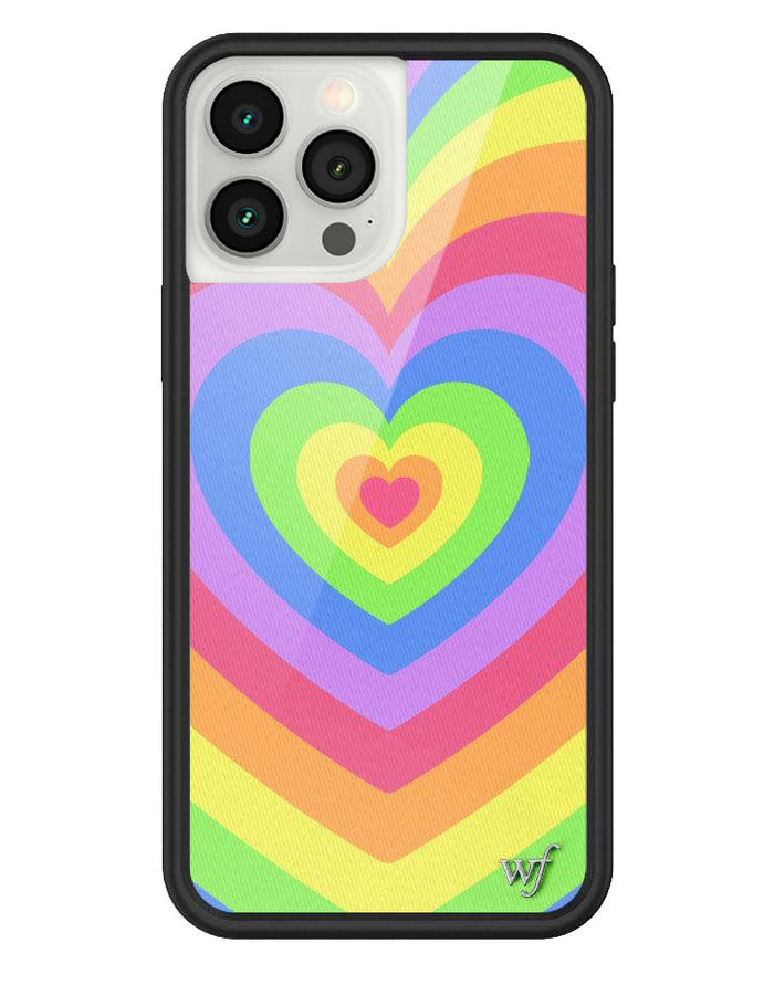 Latte Love | Rainbow iPhone Case by Wildflower Cases
