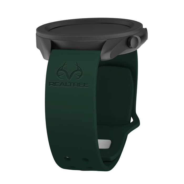 Realtree Engraved Silicone Watchband for Samsung, Garmin, Fossil, and More for Samsung, Garmin, Fossil, and More by Affinity Bands