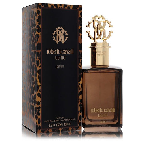 Roberto Cavalli Uomo by Roberto Cavalli Eau De Parfum Spray 3.3 oz for Men by Avera Group