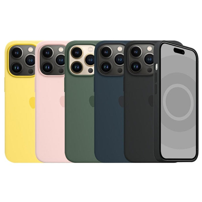 iPhone 15 Silicone Case with MagSafe by Vogueen