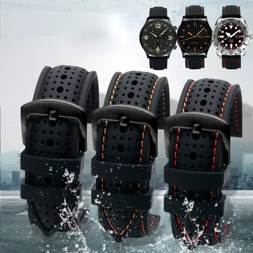 Samsung Galaxy Watch Silicone Band - Breathable and Stylish by BandsCo Straps