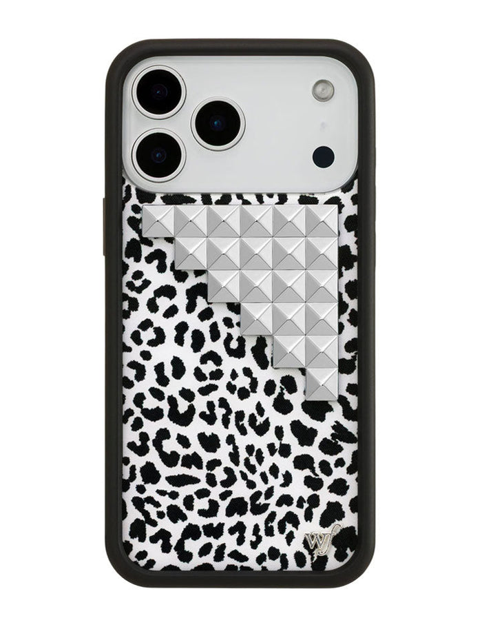 Snow Meow Stud iPhone Case by Wildflower Cases