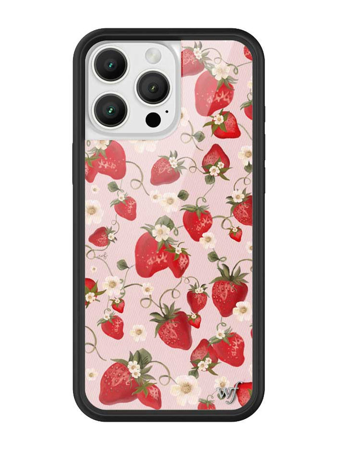 Strawberry Fields iPhone Case by Wildflower Cases