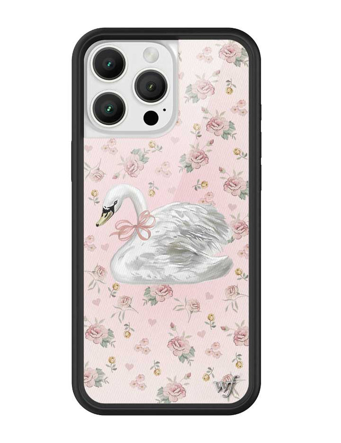 Sweet Swan iPhone Case by Wildflower Cases