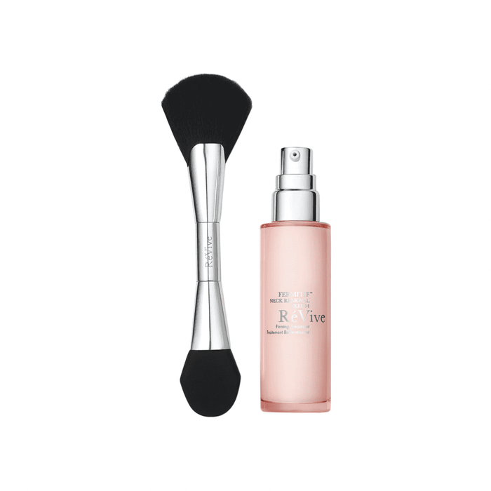 RéVive Fermitif Neck Serum + Dual Ended Applicator Brush 1.7 OZ by Nava Beauty
