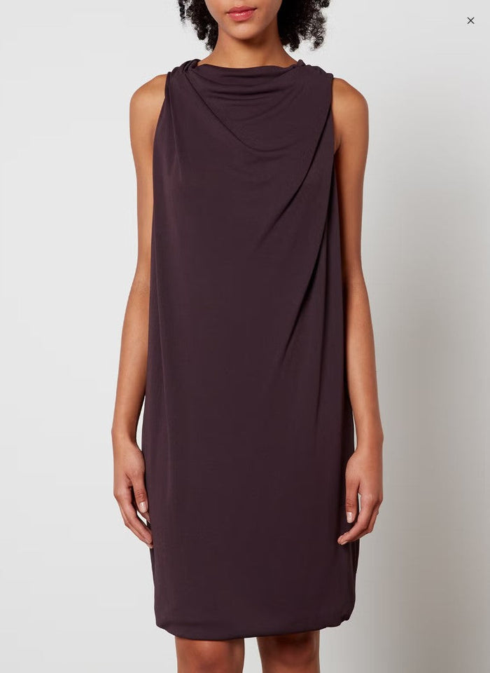 Lanvin Draped Jersey Dress, Size 36 by Vanessa Jane