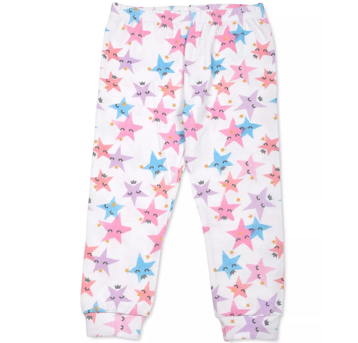 Max and Olivia Toddler Girls Star-Print Pajama Pants, Size 2T by Vanessa Jane