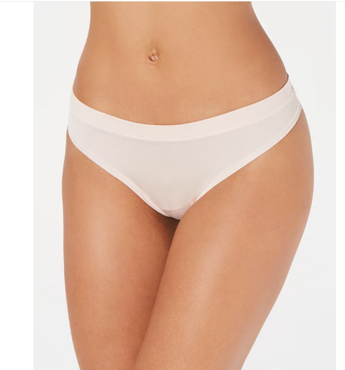 Alfani Womens Ultra Soft Thong 2 pair Underwear Light Pink XL by Vanessa Jane