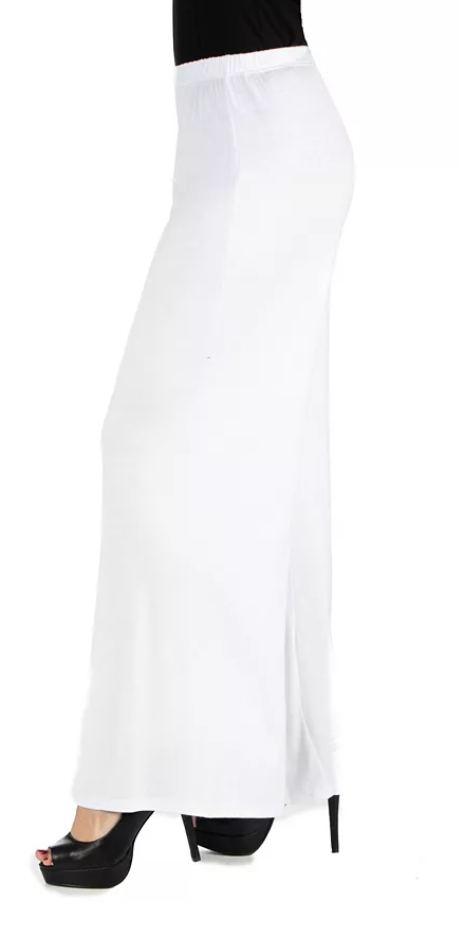 24seven Comfort Apparel Womens Palazzo Pants, Medium by Vanessa Jane