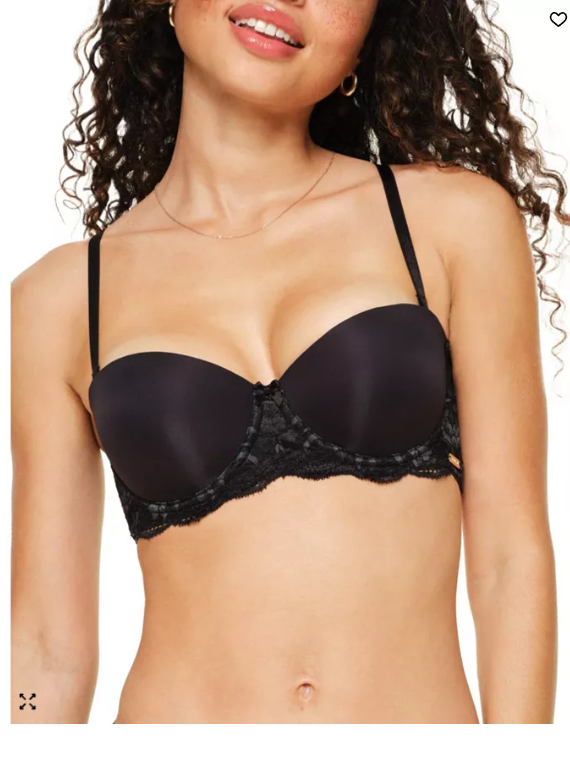 Adore Me Womens Lyza Push up Balconette Bra,38B by Vanessa Jane