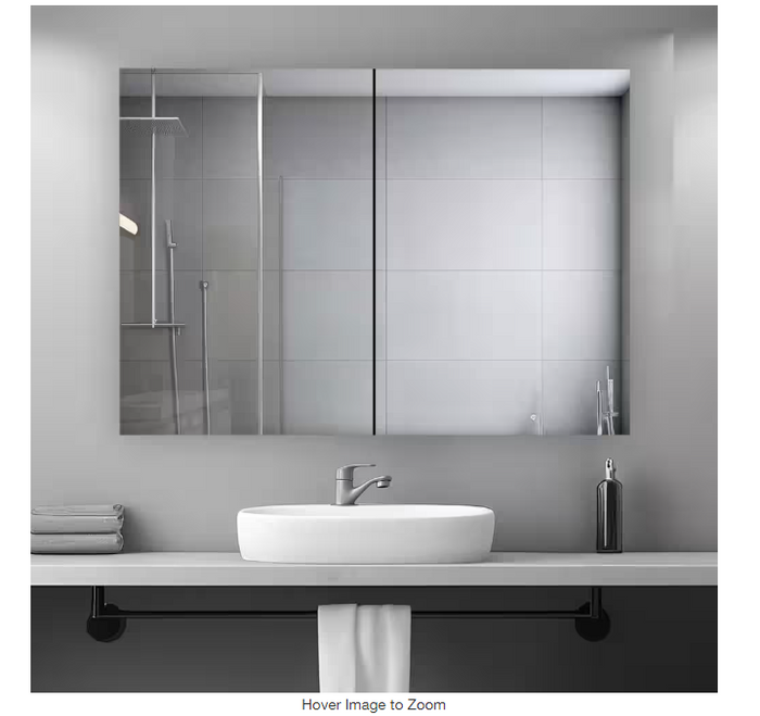 Build Essentials White 42 X 36 Tall Slab Door Left / Right Hinge Wall Cabi by Vanessa Jane
