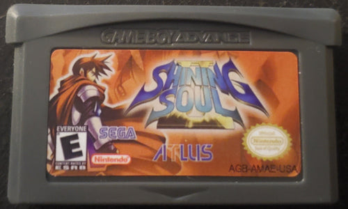 Shining Soul 2 GBA Video Game Cartridge Game Boy Advance 2004