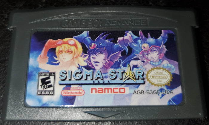 Sigma Star Saga GBA Video Game Cartridge Game Boy Advance 2005 by VintageVideoGameStore