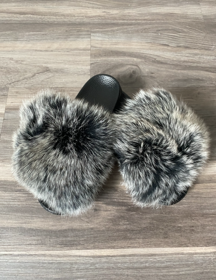 Slides -Silver Gray {Order Size Up} by The House of Stylez