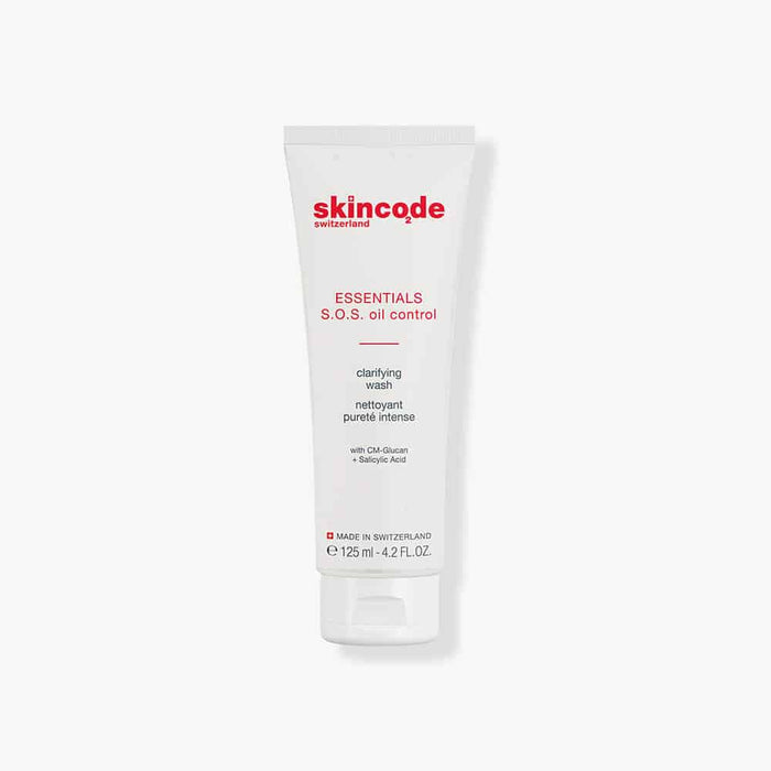 Skincode S.O.S Oil control Clarifying Wash 125ML by Nava Beauty