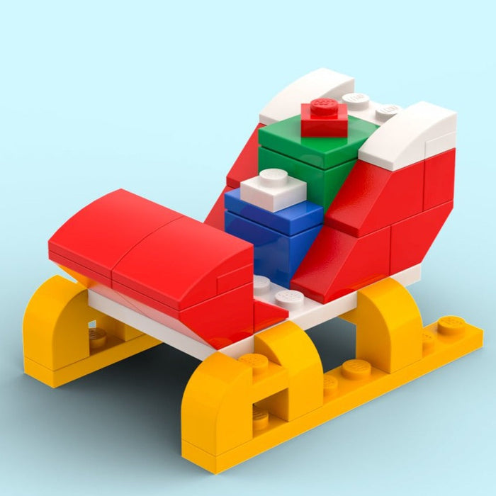Santa Christmas Sleigh - Custom Set by B3 Customs