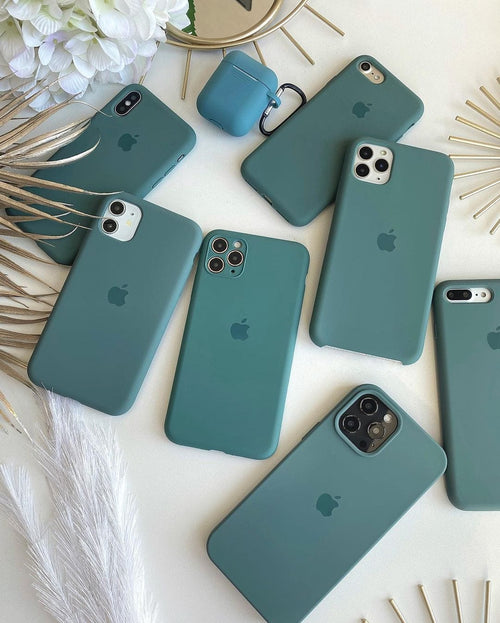 iPhone Camera Protection Silicone Case (Cosmic Blue) by Vogueen