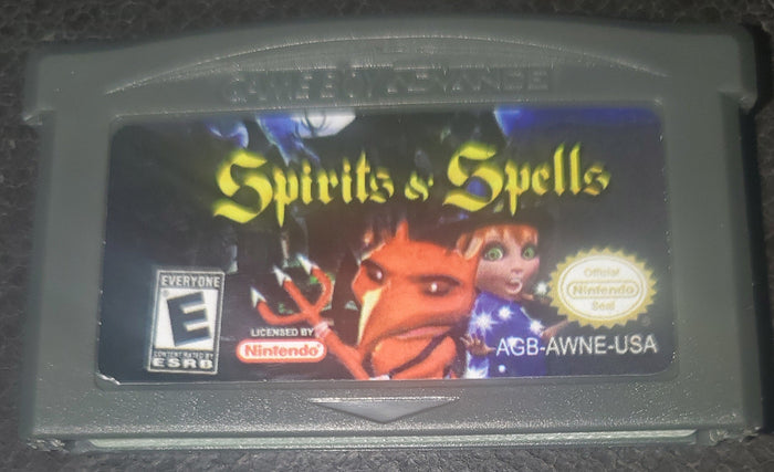 Spirits and Spells GBA Video Game Boy Advance Nintendo by VintageVideoGameStore