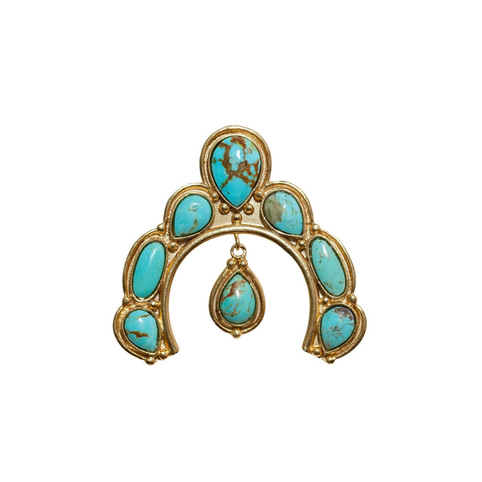 Squash Blossom Pendant by Christina Greene