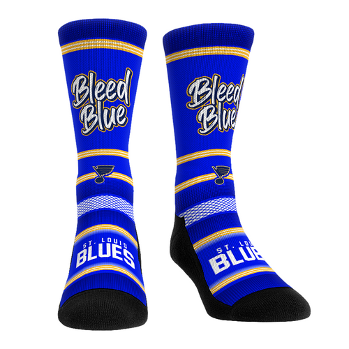 St. Louis Blues - Slogan by Rock 'Em Socks