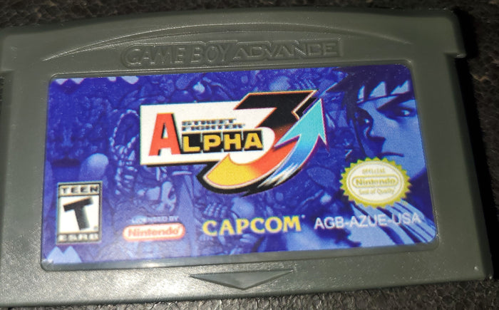 Street Fighter Alpha 3 GBA Video Game Nintendo Game Boy Advance 2002 by VintageVideoGameStore