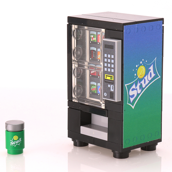 Stud - B3 Customs Soda Vending Machine made using LEGO parts by B3 Customs