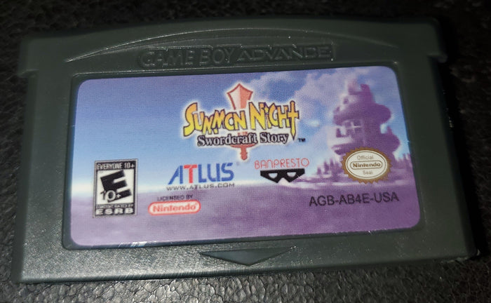 Summon Night 1 Swordcraft Story GBA Video Game Boy Advance 2003 by VintageVideoGameStore