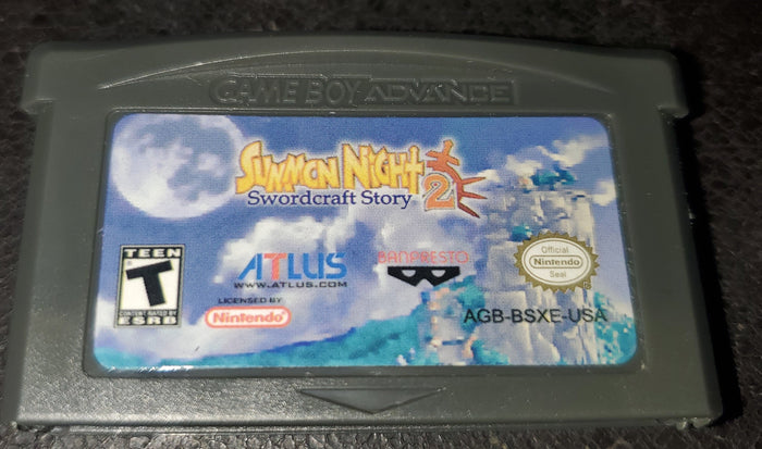 Summon Night 2 Swordcraft Story GBA Video Game Boy Advance 2004 by VintageVideoGameStore