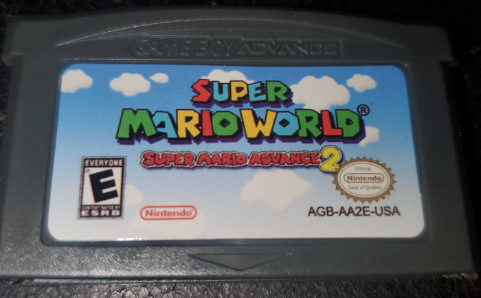 Super Mario Advance 2, Super Mario World GBA Video Game Boy Advance by VintageVideoGameStore