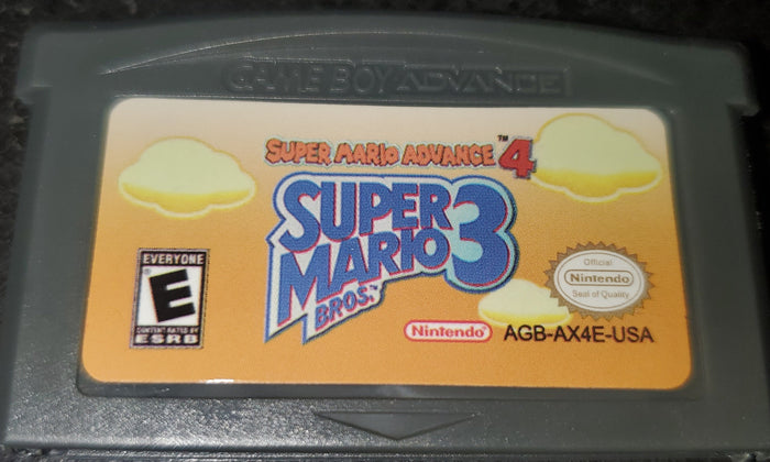Super Mario Advance 4, Super Mario Bros 3 GBA Video Game Boy Advance by VintageVideoGameStore