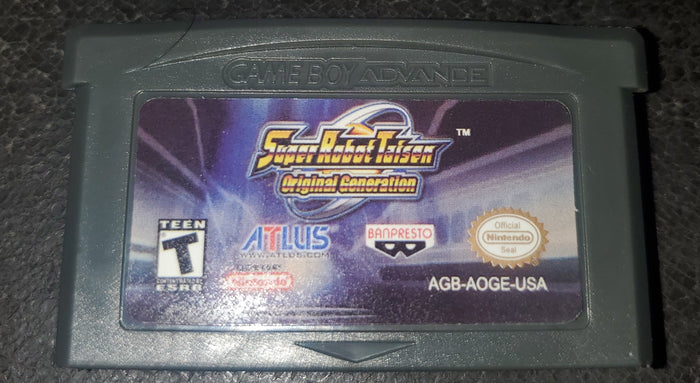Super Robot Taisen Original Generation GBA Video Game Boy Advance 2006 by VintageVideoGameStore