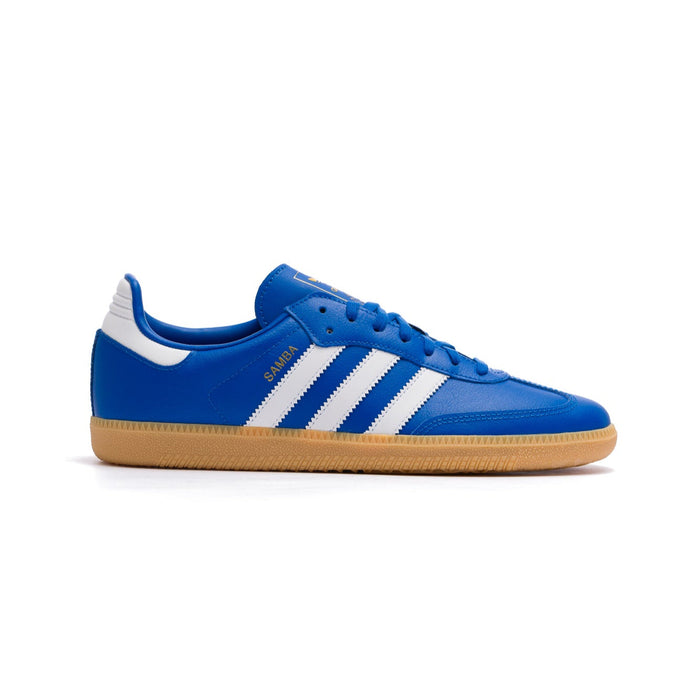 Adidas Samba OG Kids Shoes - Blue/White/Gum by Swell-O-Phonic