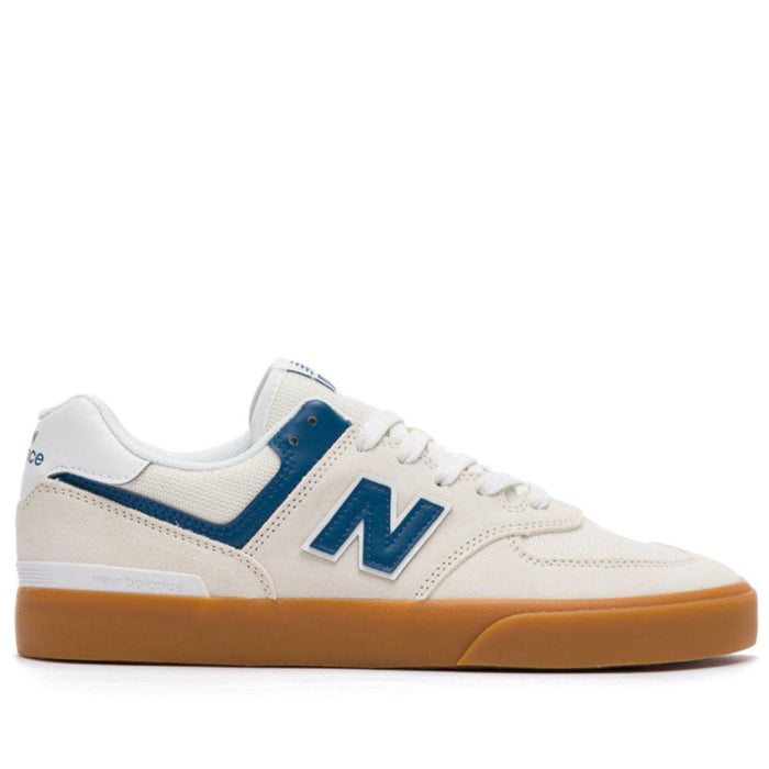 New Balance Numeric 574 Vulc - Sea Salt/Blue by Swell-O-Phonic