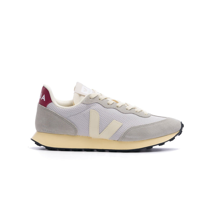 Veja Rio Branco II Alveomesh Shoe - Light Grey/Pierre/Marsala by Swell-O-Phonic