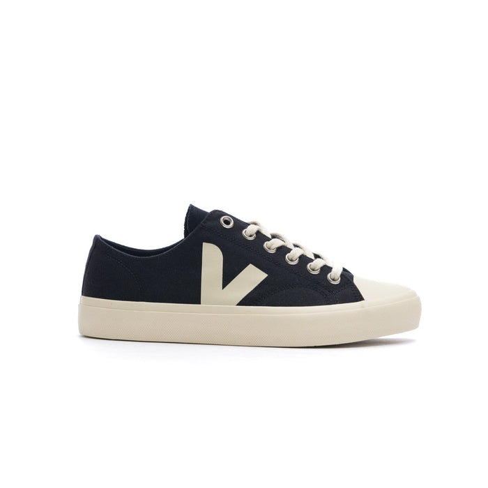 Veja Wata II Low Canvas Shoe - Black/Pierre by Swell-O-Phonic