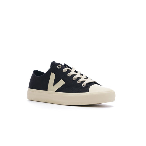 Veja Wata II Low Canvas Shoe - Black/Pierre by Swell-O-Phonic