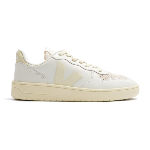 Veja V-10 Prime Leather Shoe - Pure Calcaire by Swell-O-Phonic