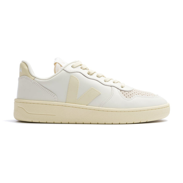 Veja V-10 Prime Leather Shoe - Pure Calcaire by Swell-O-Phonic