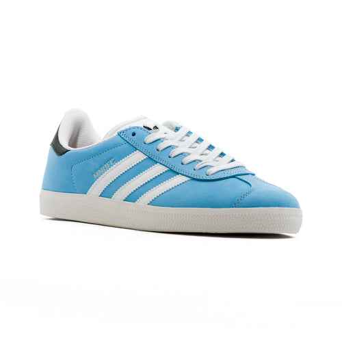 Adidas MNUFC X FAMILIA Gazelle ADV Shoes - Crystal White / Core Black / Better Scarlet by Swell-O-Phonic